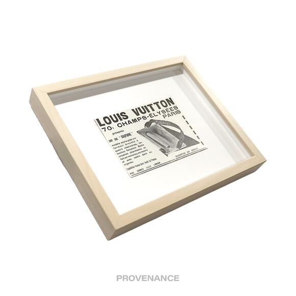 🔴 Louis Vuitton Antique Vintage Newsprint Ad - DAUPHINE - Picture 2 of 6